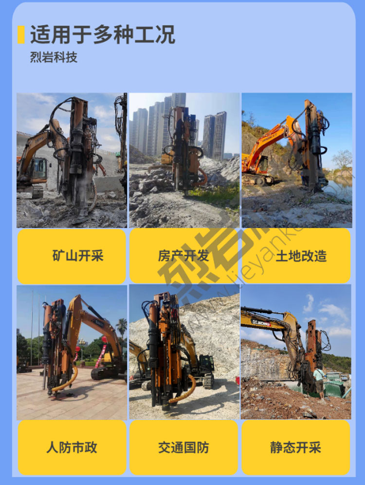 巖石鉆裂機