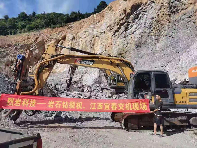 巖石鉆裂機在江西